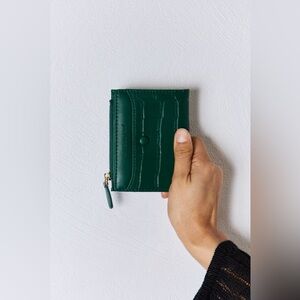 David Jones Texture PU Leather Mini Wallet